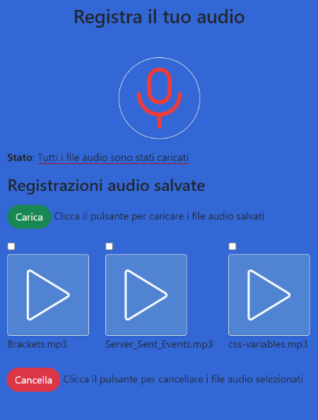 PWA File Audio