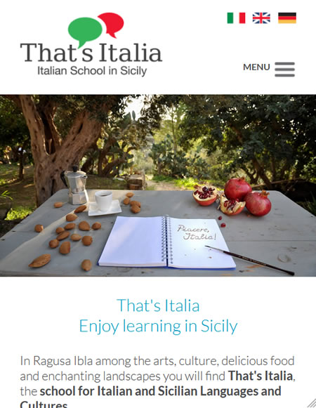 home page di thats-italia